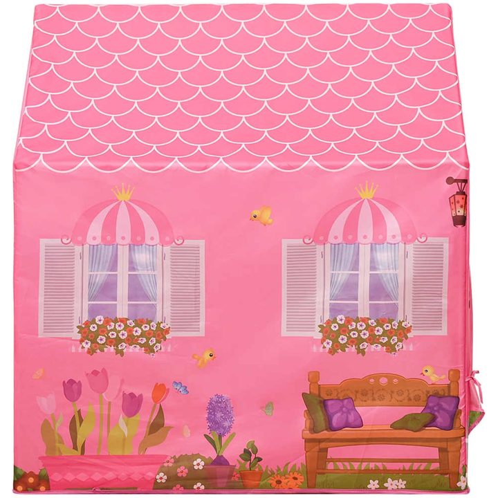 Lektält med 250 bollar Rosa 69x94x104 cm vidaXL – bild 6
