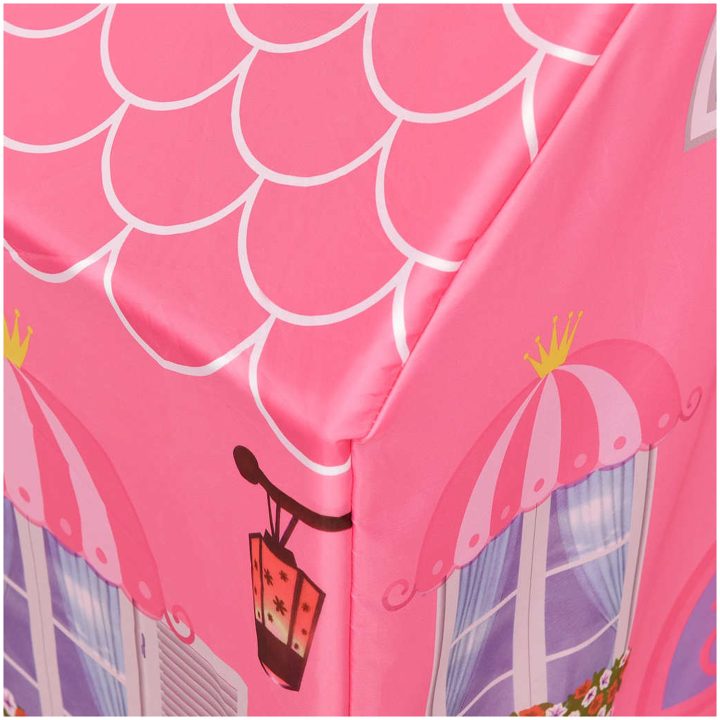 Lektält med 250 bollar Rosa 69x94x104 cm vidaXL – bild 7