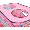Lektält med 250 bollar rosa 70x112x70 cm vidaXL – miniatyr 7