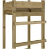 Lektorn 52,5x46,5x206,5 cm impregnerad furu vidaXL – miniatyr 6