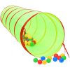 Lektunnel grön 175 cm polyester vidaXL – miniatyr 4