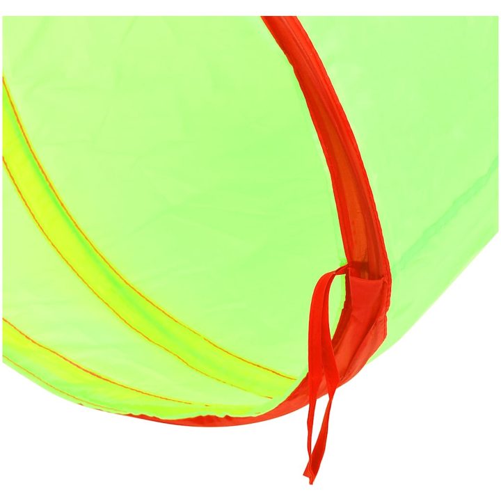 Lektunnel grön 175 cm polyester vidaXL – bild 7