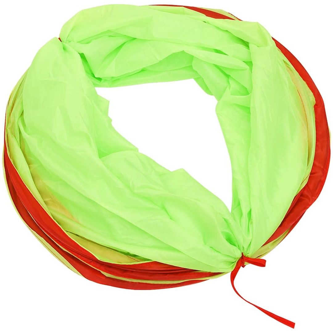 Lektunnel med 250 bollar grön 175 cm polyester vidaXL – bild 11