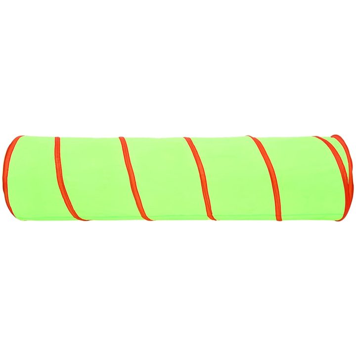Lektunnel med 250 bollar grön 175 cm polyester vidaXL – bild 5
