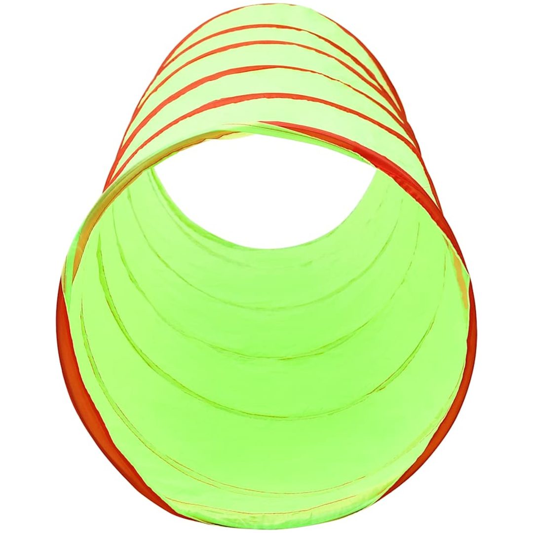 Lektunnel med 250 bollar grön 175 cm polyester vidaXL – bild 6