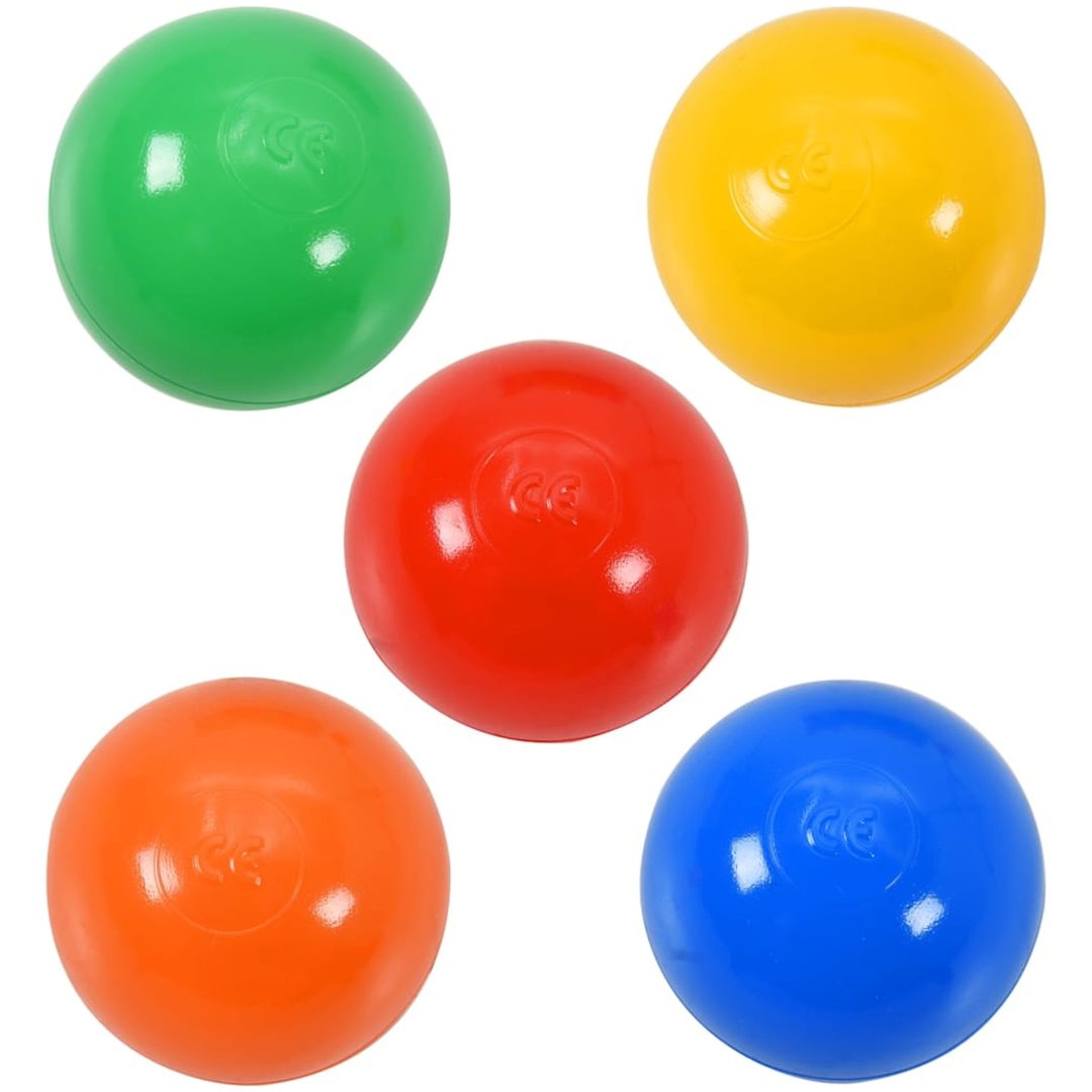 Lektunnel med 250 bollar grön 175 cm polyester vidaXL – bild 9