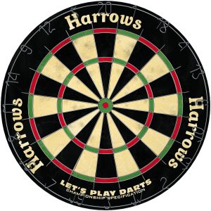 Let's Play Dart Set Game Black Standard