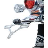 Licence Plate Holder Silver Honda Monkey R&G Racing
