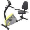 Liggande motionscykel magnetisk drift och pulsmätning vidaXL – miniatyr 2
