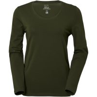 Lily T-shirt w Dark olive S