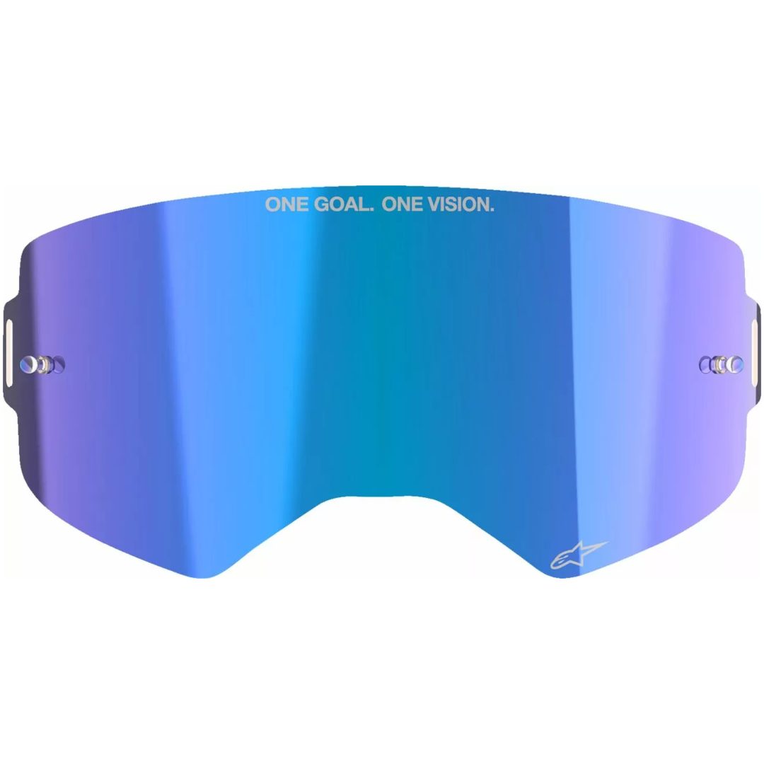 Lins Supertech Goggle Abs Vision Blå ALPINESTARS