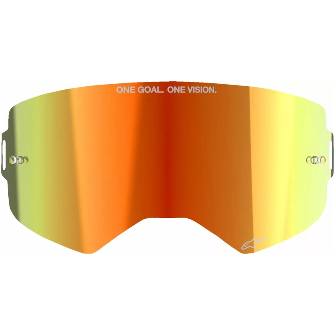 Lins Supertech Goggle Abs Vision Röd ALPINESTARS