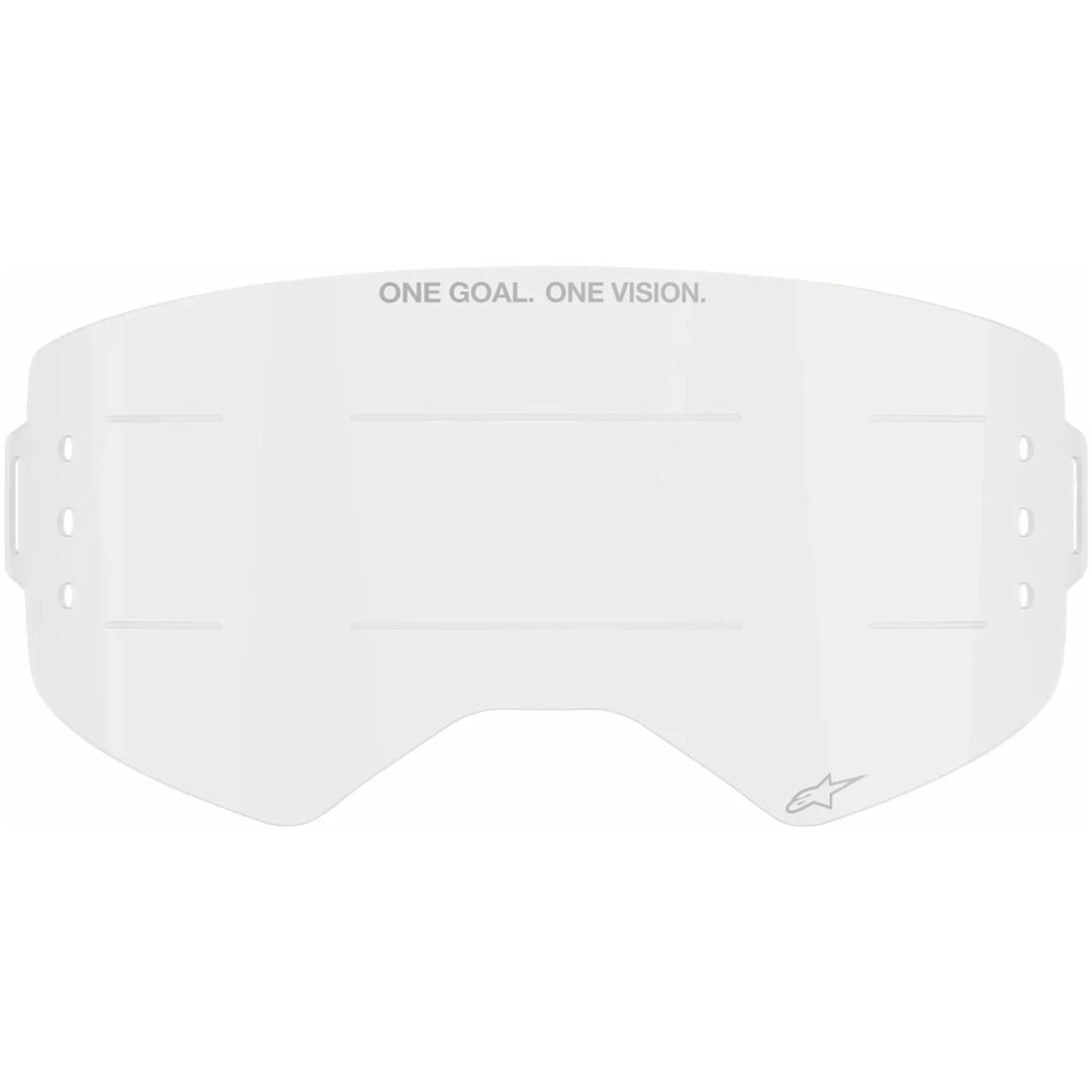 Lins Supertech Wide Vision Roll-off Klar ALPINESTARS