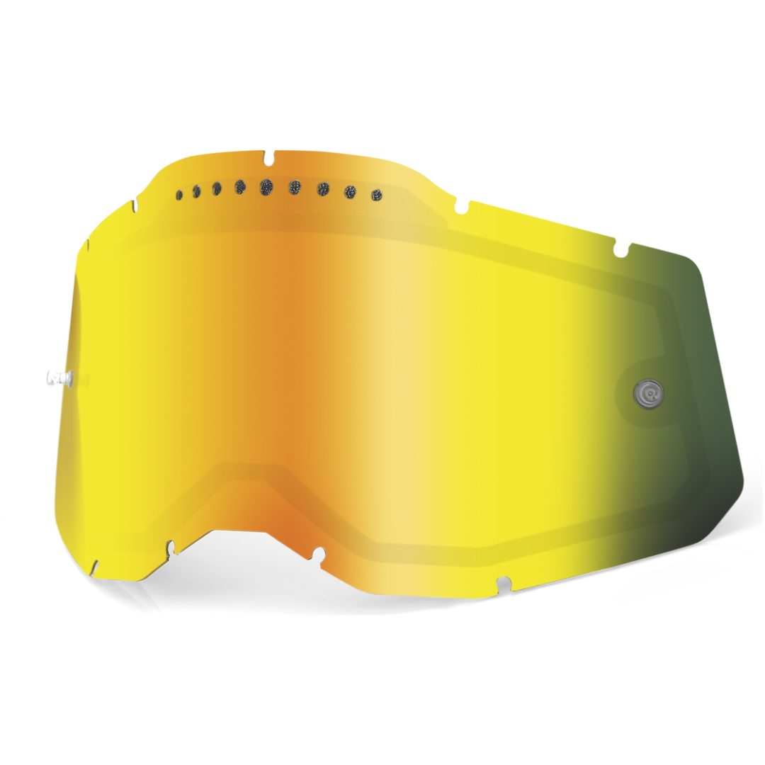 Lins Vented Pane Mirror Gold 100%