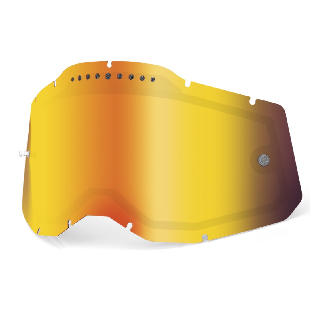 Lins Vented Pane Mirror Röd 100%