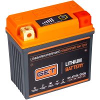 Litiumbatteri LiFePO4 Svart Orange GET