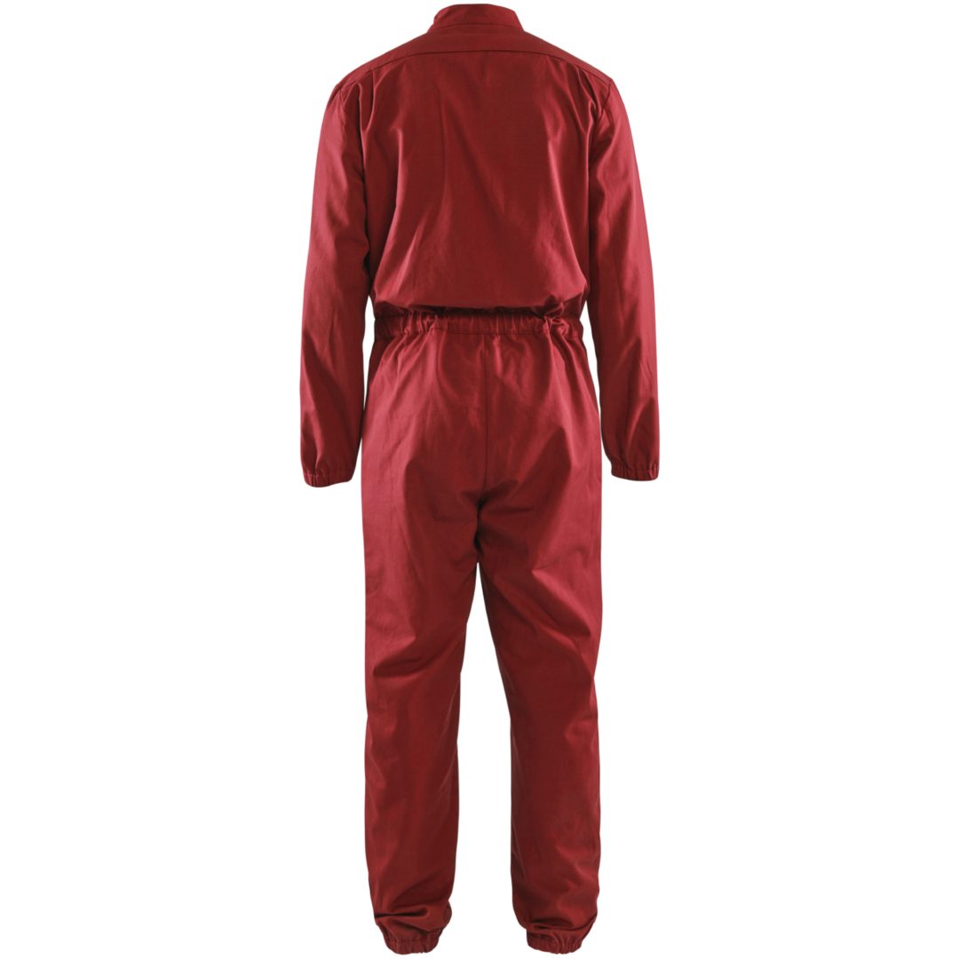 Livsmedelsoverall 61201800 Röd BLÅKLÄDER OVERALL 61201800 RÖD 44 – bild 2