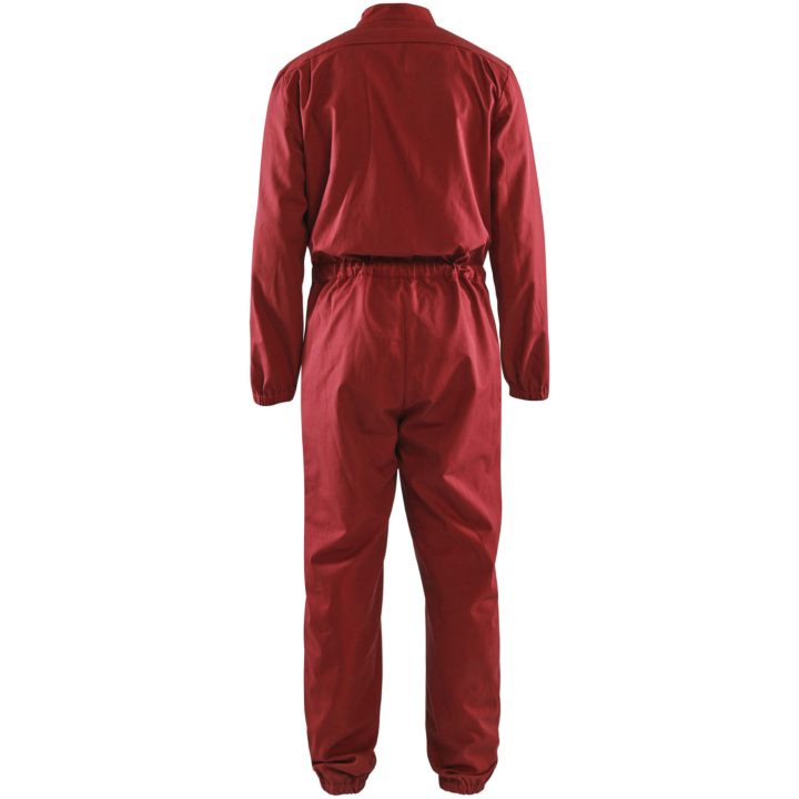 Livsmedelsoverall 61201800 Röd BLÅKLÄDER OVERALL 61201800 RÖD 44 – bild 2