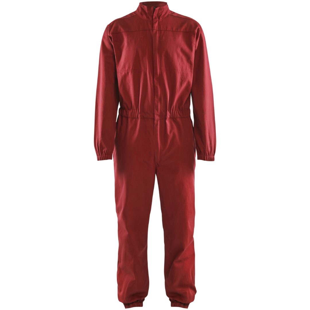 Livsmedelsoverall 61201800 Röd BLÅKLÄDER OVERALL 61201800 RÖD 44
