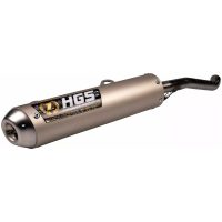Ljuddämpare 2-Takt Slip-on Aluminium Grå/Silver HGS