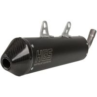 Ljuddämpare 2-Takt Slip-on Aluminium Grå/Silver HGS