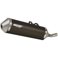 Ljuddämpare 4scoot Tre Svart Stål TECNIGAS