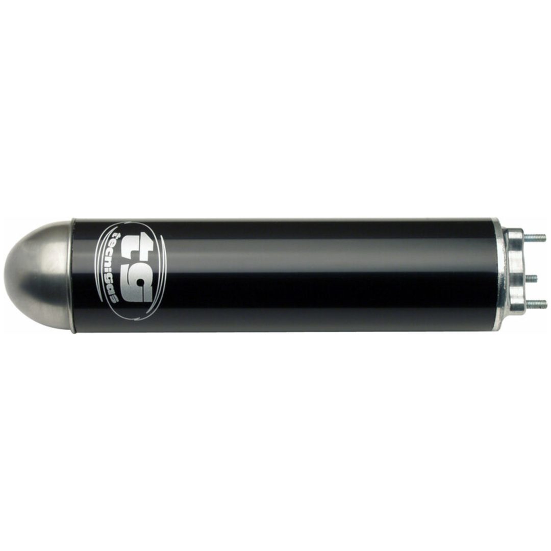 Ljuddämpare E-NOX Black 2-Takt TECNIGAS