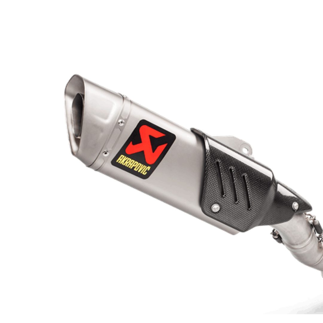 Ljuddämpare Evolution Kolfiber/Rostfritt Stål Akrapovic Ljuddämpare