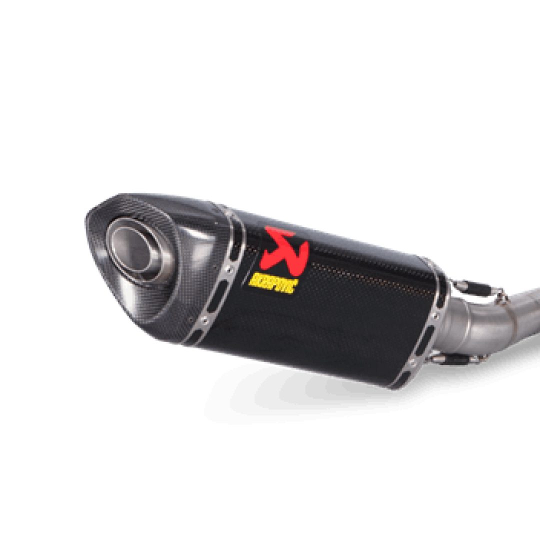 Ljuddämpare Evolution Kolfiber/Rostfritt Stål Akrapovic Ljuddämpare