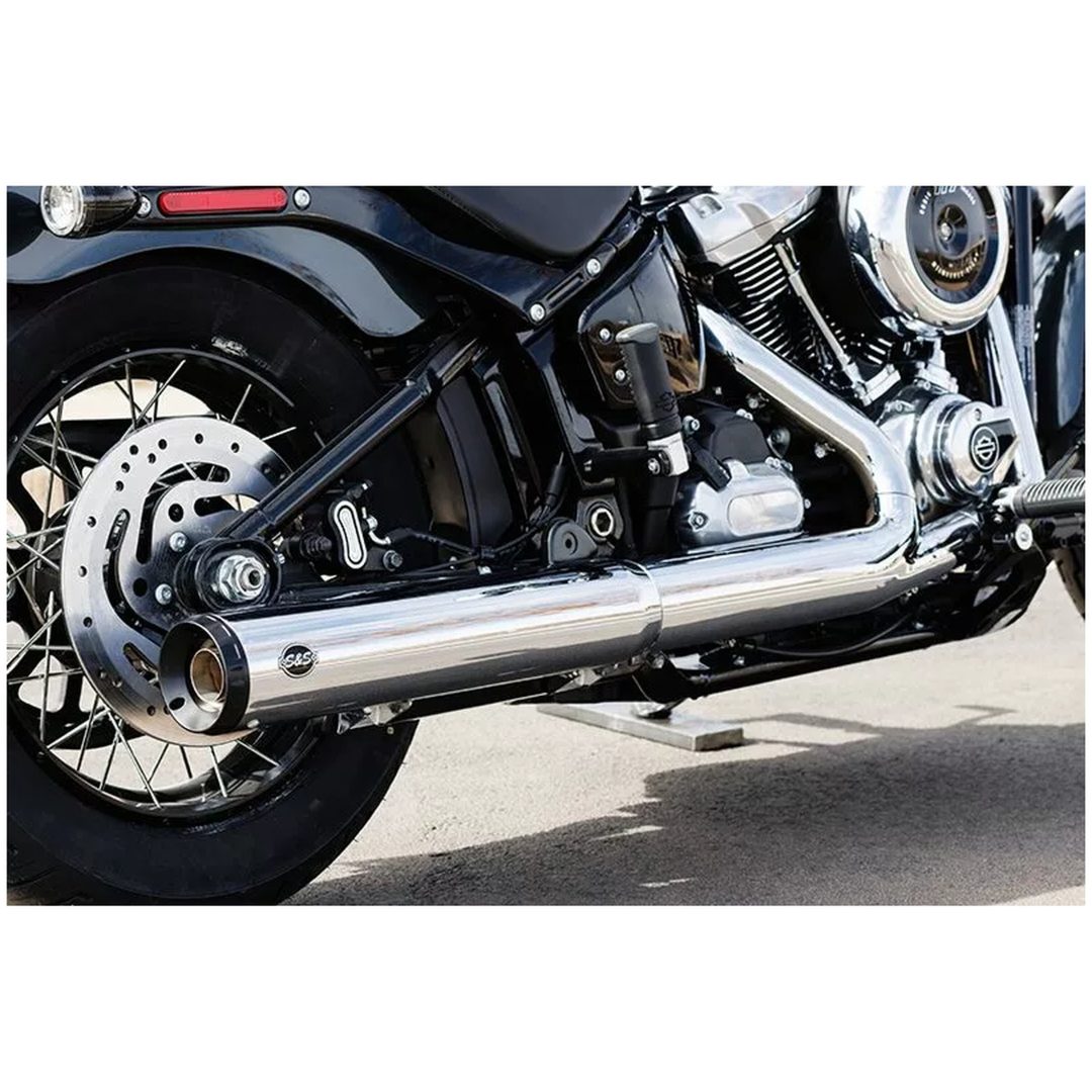 Ljuddämpare Grand National Slip-On Krom S&S CYCLE – bild 5