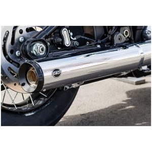 Ljuddämpare Grand National Slip-On Krom S&S CYCLE