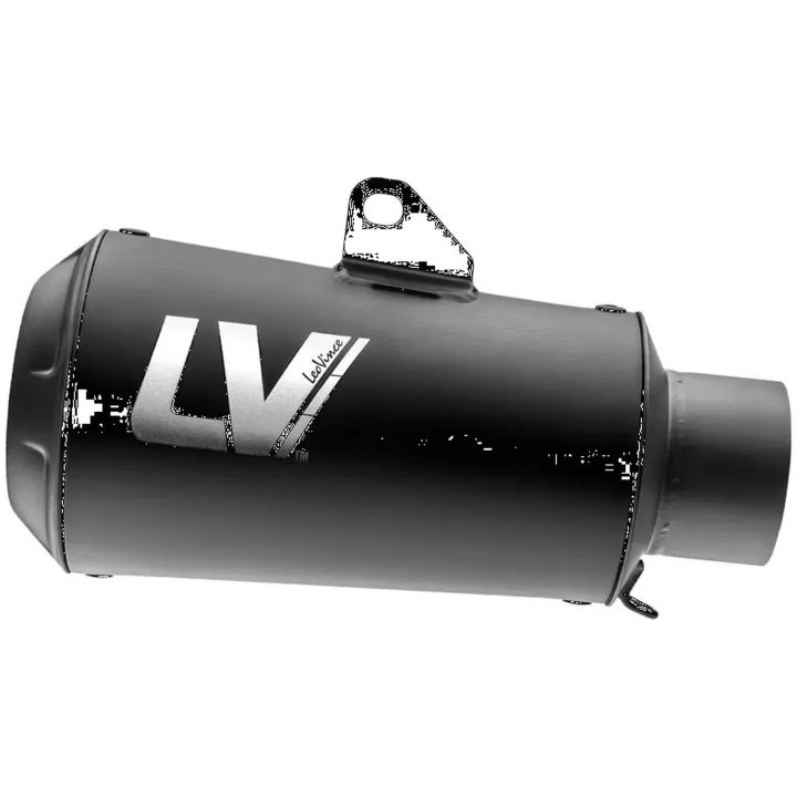Ljuddämpare LV-10 Full Black Slip-On Svart Matt LEOVINCE – bild 4