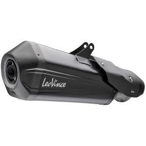 Ljuddämpare LV-12 R Slip-On Svart Keramisk LEOVINCE