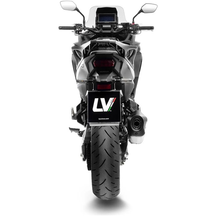 Ljuddämpare LV-12 R Slip-On Titanlook Svart LEOVINCE – bild 3