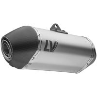 Ljuddämpare LV-14 Slip-On Tri-Oval Svart LEOVINCE