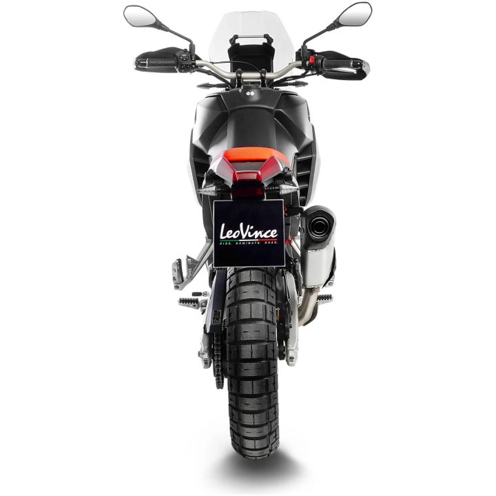 Ljuddämpare LV-14 Slip-On Tri-Oval Svart LEOVINCE – bild 3