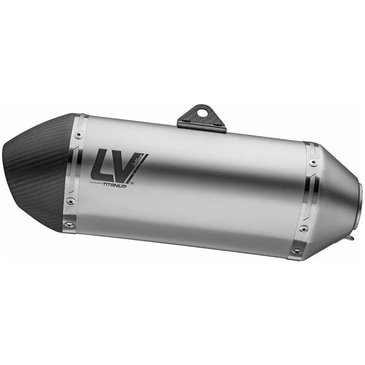Ljuddämpare LV-14 Titanium Slip-On Svart Kolfiber LEOVINCE – bild 4