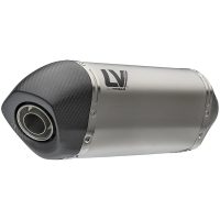 Ljuddämpare LV-14 Titanium Slip-On Svart Kolfiber LEOVINCE