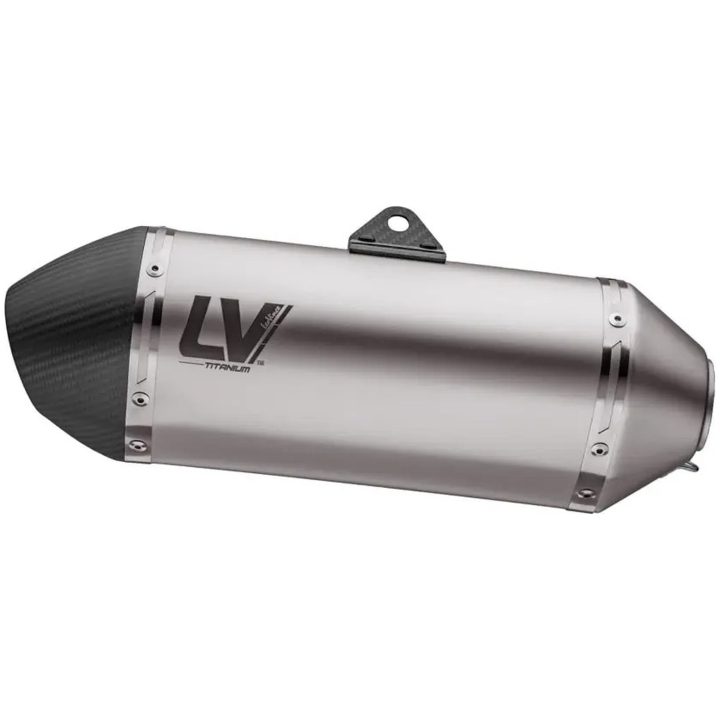 Ljuddämpare LV-14 Titanium Slip-On Svart Kolfiber LEOVINCE – bild 2