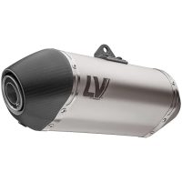 Ljuddämpare LV-14 Titanium Slip-On Svart Kolfiber LEOVINCE
