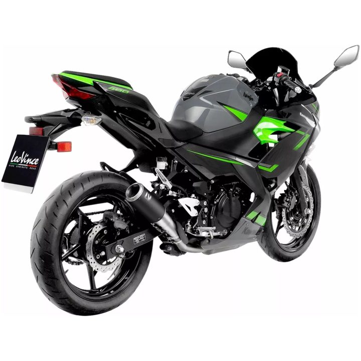 Ljuddämpare LV Corsa Black Edition Svart Matt LEOVINCE – bild 3