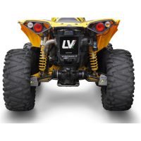 Ljuddämpare LV One Evo Slip-On Titanlook Svart LEOVINCE