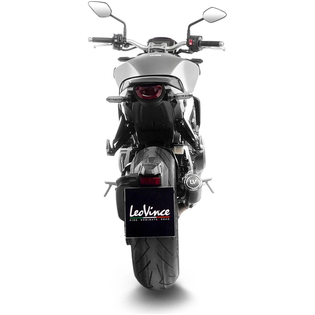 Ljuddämpare LV S Black Slip-On LEOVINCE – bild 3