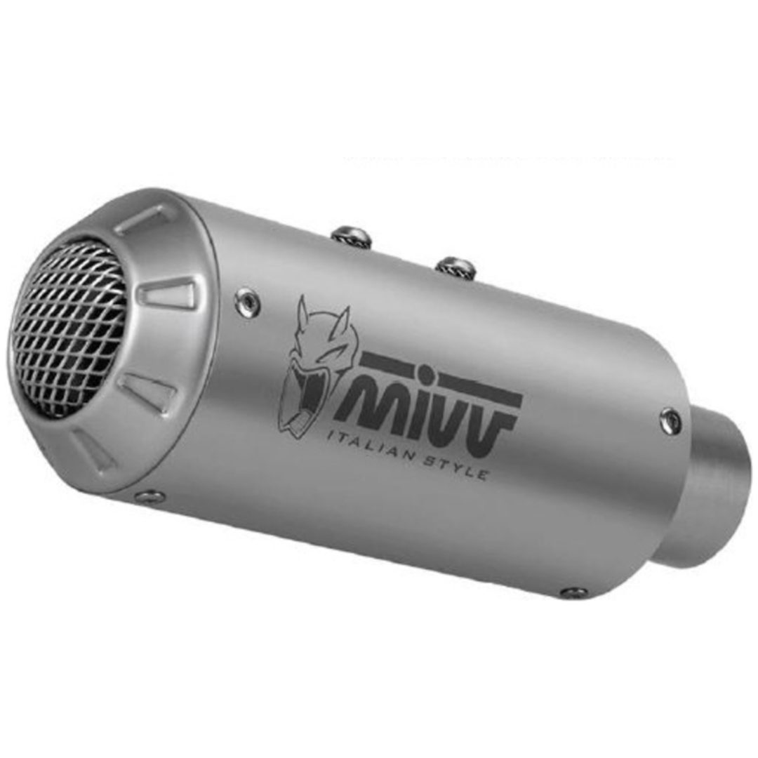 Ljuddämpare MK3 Rostfri Höger MIVV