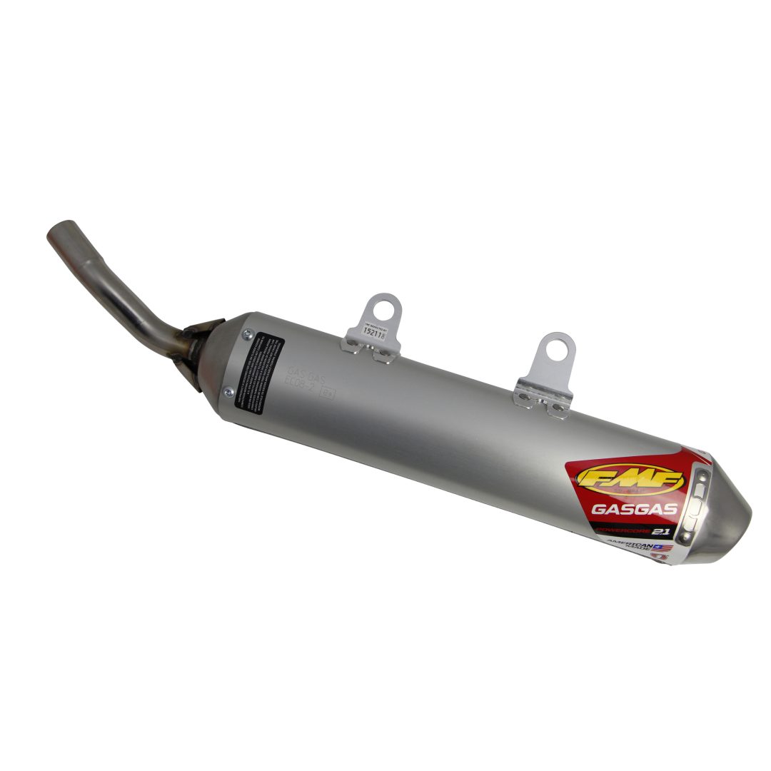 Ljuddämpare PowerCore 2.1 Slip-On FMF Silver – bild 2