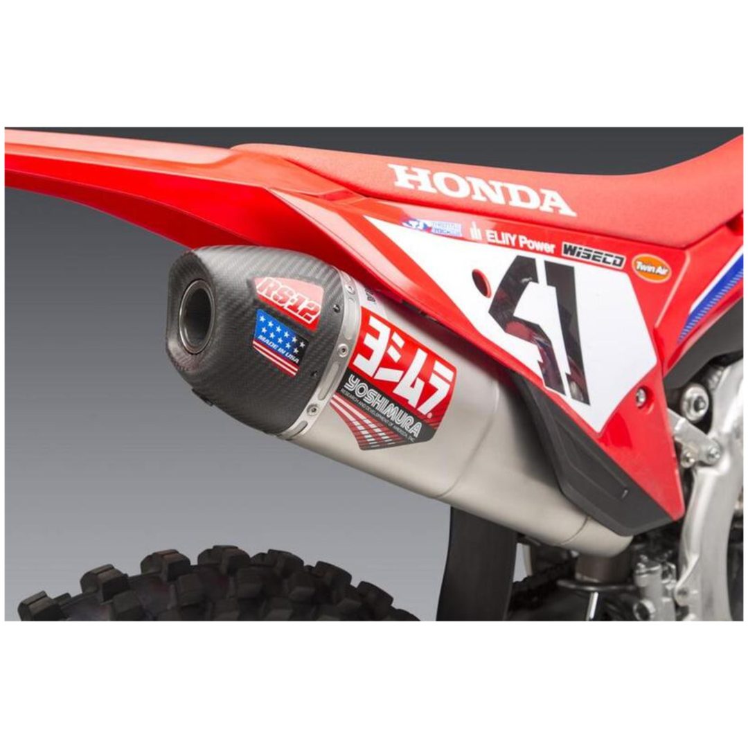 Ljuddämpare Rs-12 Signature Series Rostfritt Stål/kolfiber yoshimura
