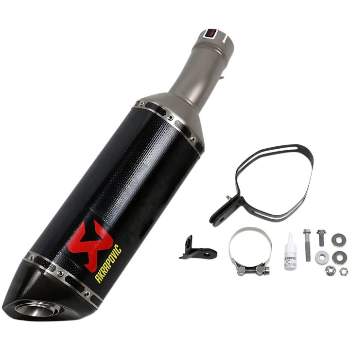 Ljuddämpare Slip-On Kolfiber Akrapovic Ljuddämpare – bild 2