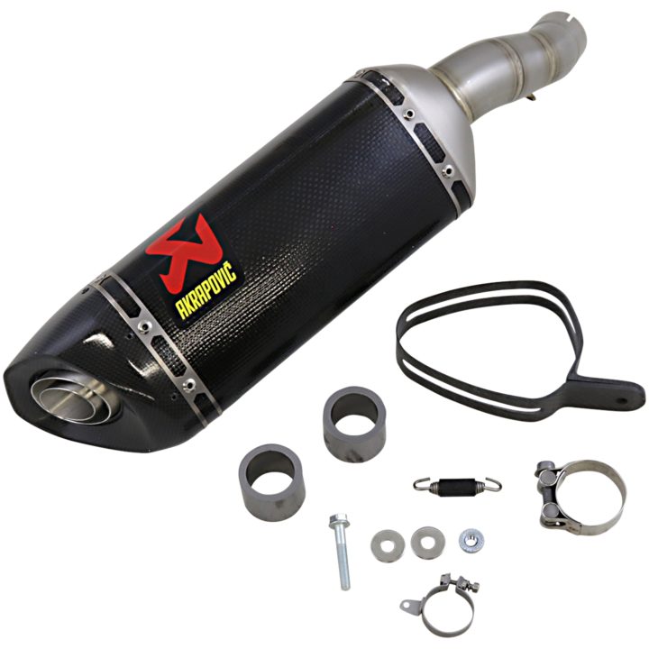 Ljuddämpare Slip-On Kolfiber Akrapovic Ljuddämpare – bild 2
