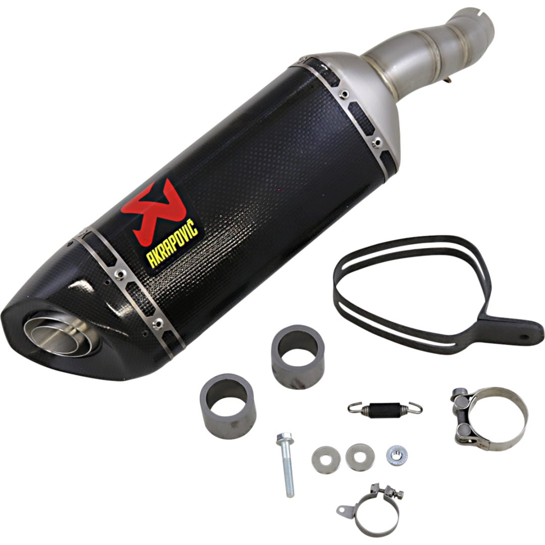 Ljuddämpare Slip-On Kolfiber Akrapovic Ljuddämpare