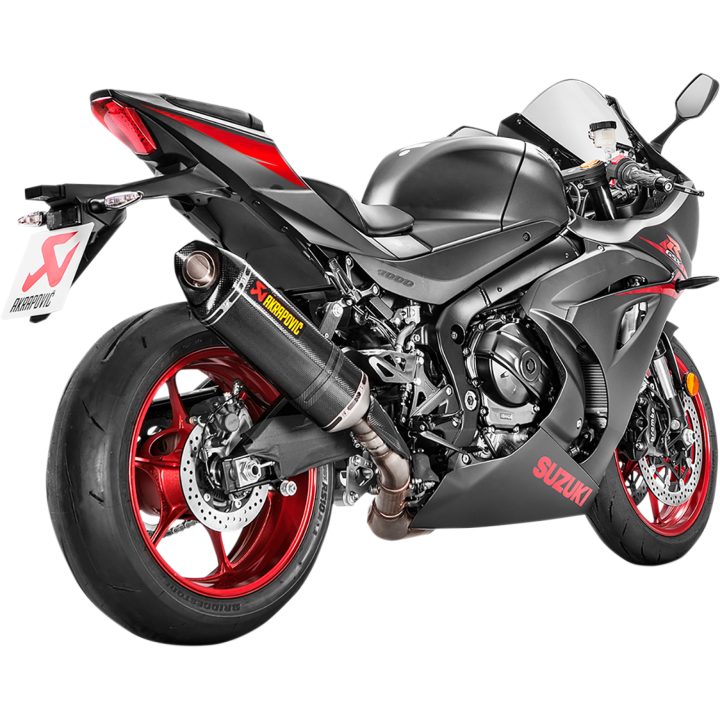 Ljuddämpare Slip-On Kolfiber Akrapovic Ljuddämpare – bild 2